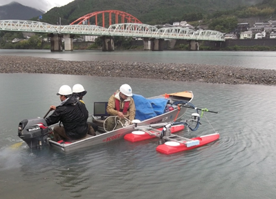 河川深浅測量